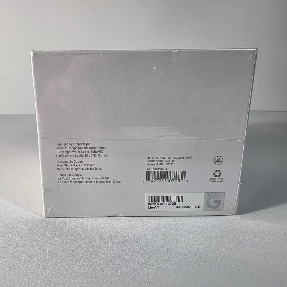 NEW Google GA00507-US White Pixel Stand for Google Pixel Cell Phones